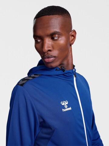 Hummel Sportsweatjacke 'AUTHENTIC' in Blau