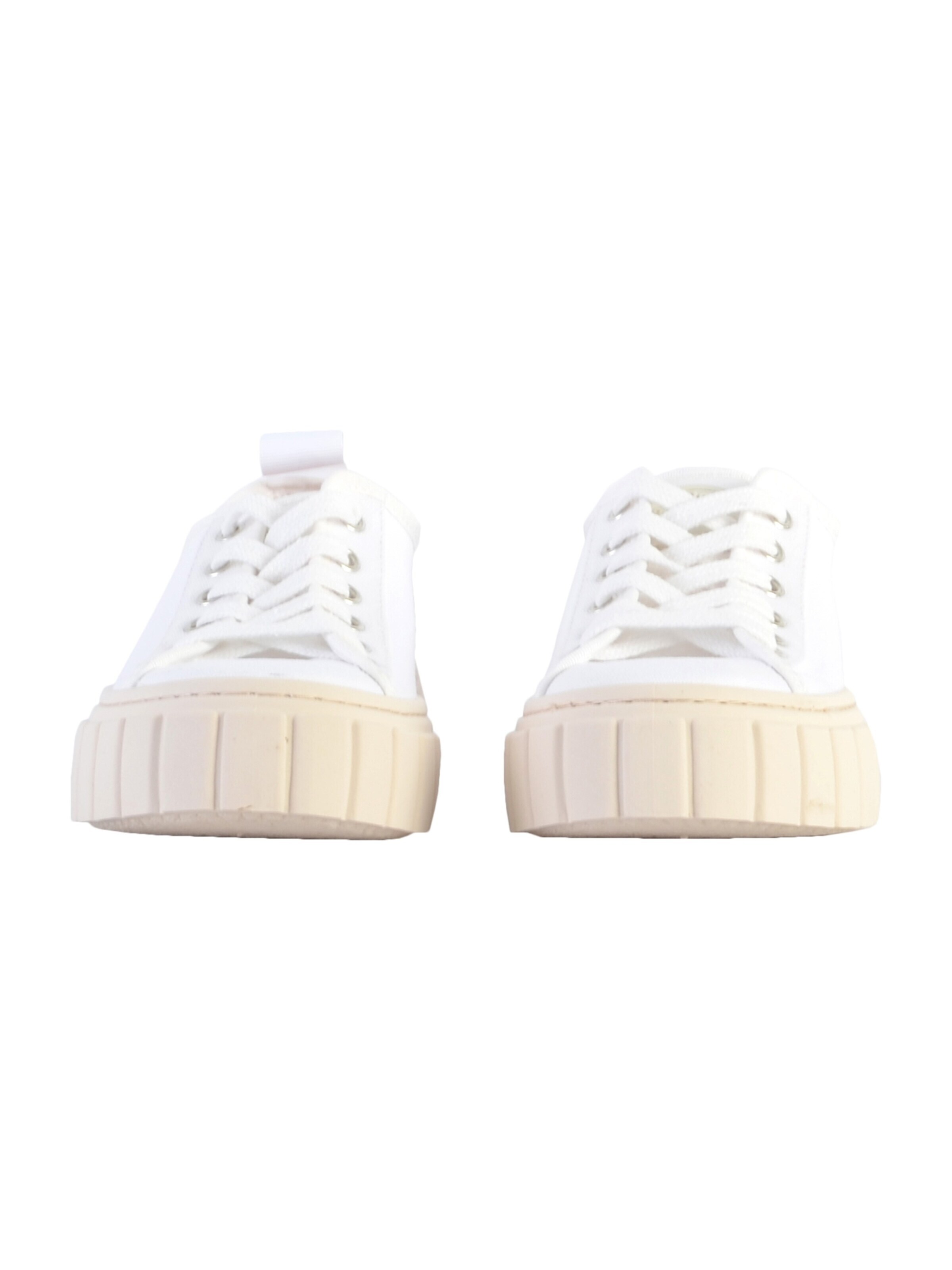 Chaussure de sport à lacets victoria en blanc
