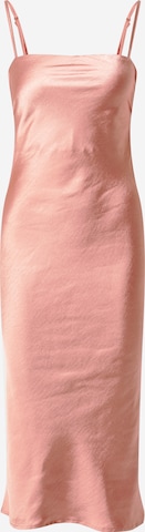 Love Triangle - Vestido de cocktail 'PORTRAIT' em rosa: frente