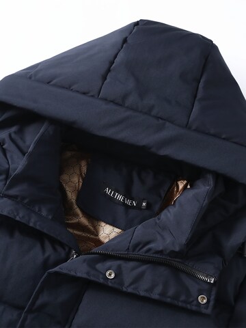 ALLTHEMEN Winterjas 'Lichtnaht' in Blauw