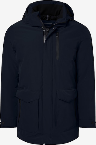 PIERRE CARDIN Winterjas in Blauw: voorkant