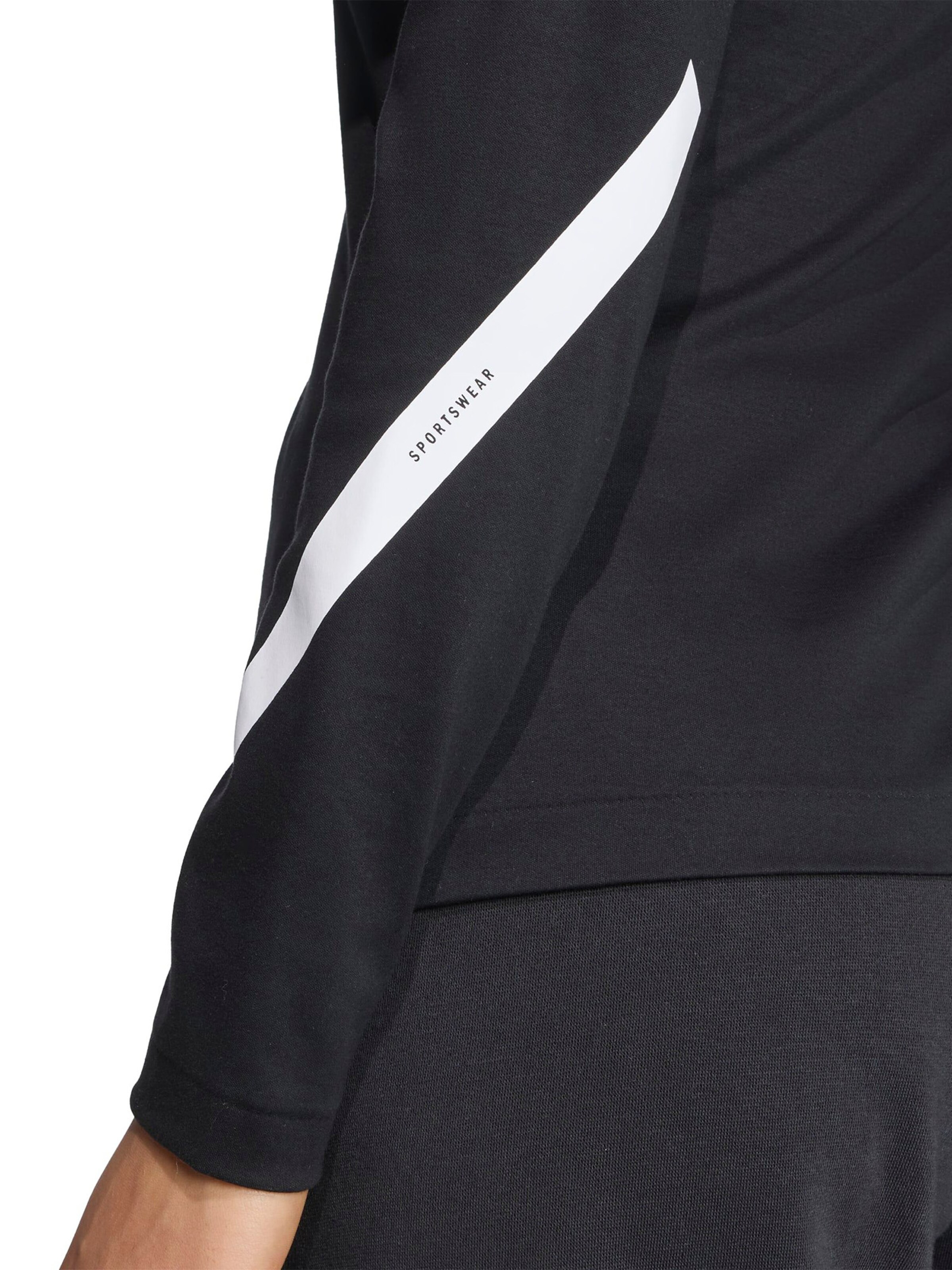 ADIDAS SPORTSWEARTehnička sportska majica 'Z.N.E.' - crna boja