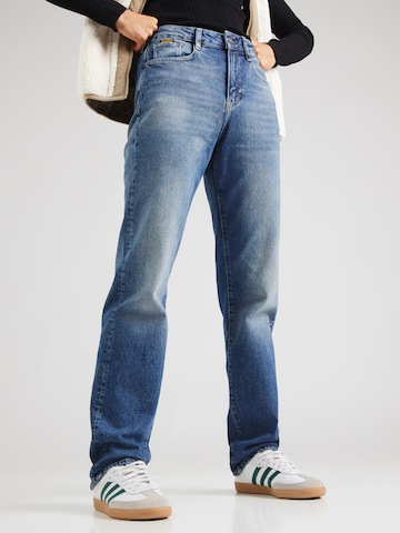 Regular Jeans 'Iggie' de la G-STAR pe albastru: față