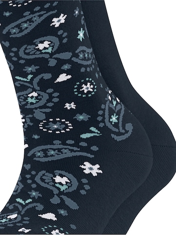 ESPRIT Socks 'Soft Paiyley 2-Pack' in Blue