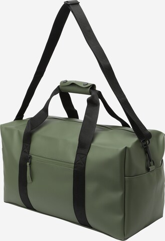 RAINS - Weekend bag em verde: frente