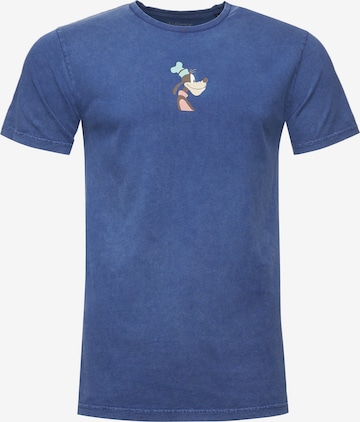 Recovered T-Shirt in Blau: predná strana