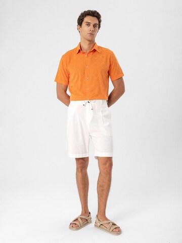 Antioch - Regular Fit Camisa em laranja