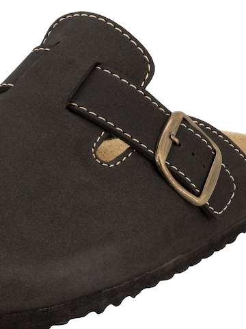 SUPERSOFT by Indigo Clogs 'Classic' in Schwarz