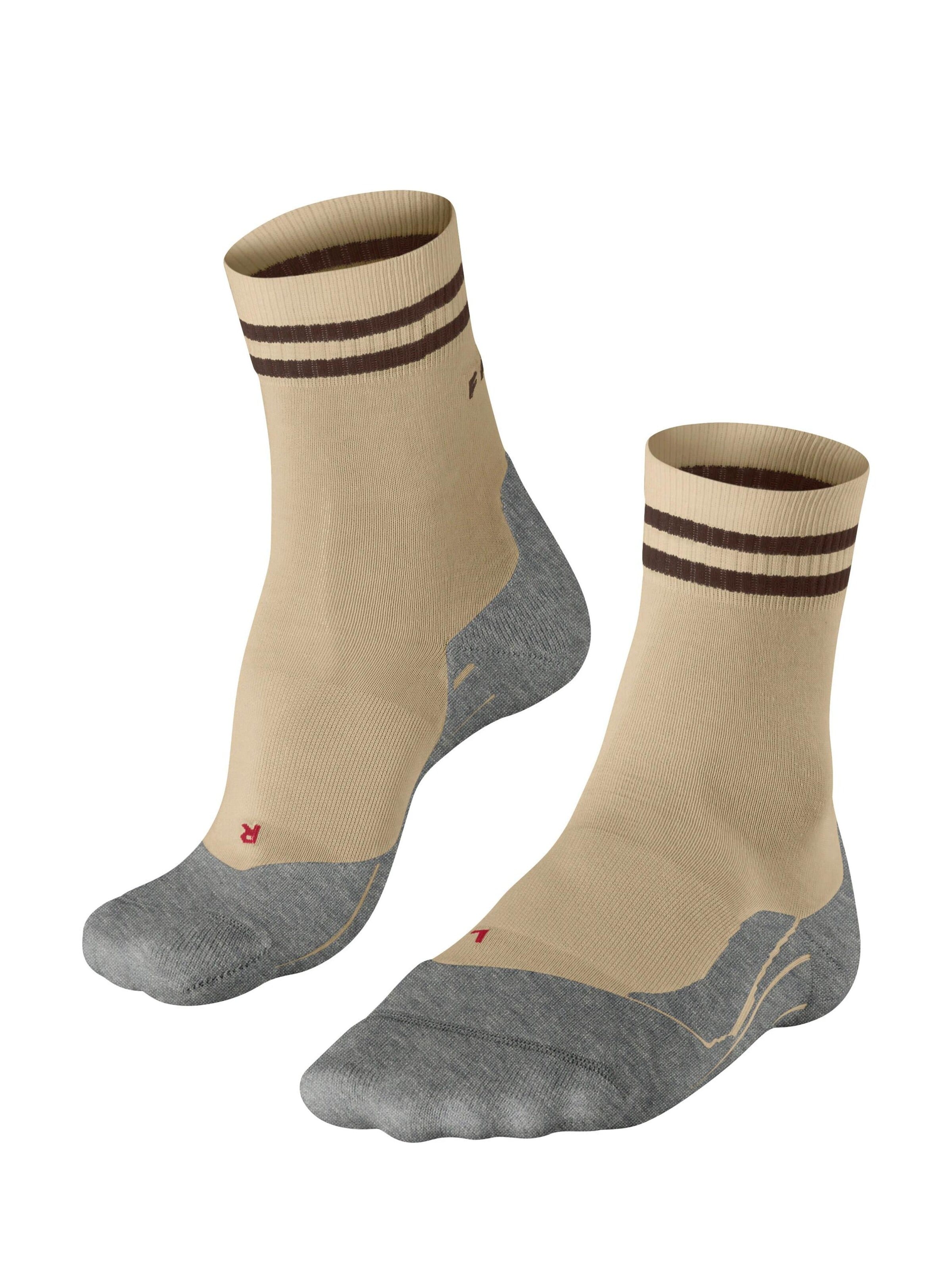 FALKE Athletic Socks 'RU4 Endurance' in Beige: front