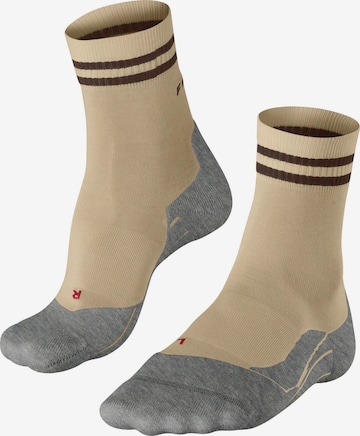 FALKE Athletic Socks 'RU4 Endurance' in Beige: front