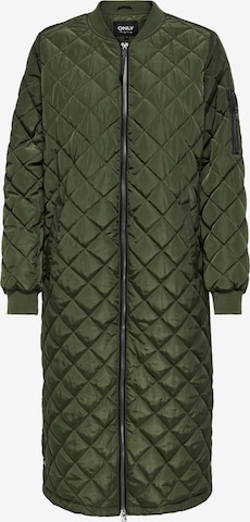 Manteau mi-saison 'JESSICA' ONLY en vert : devant