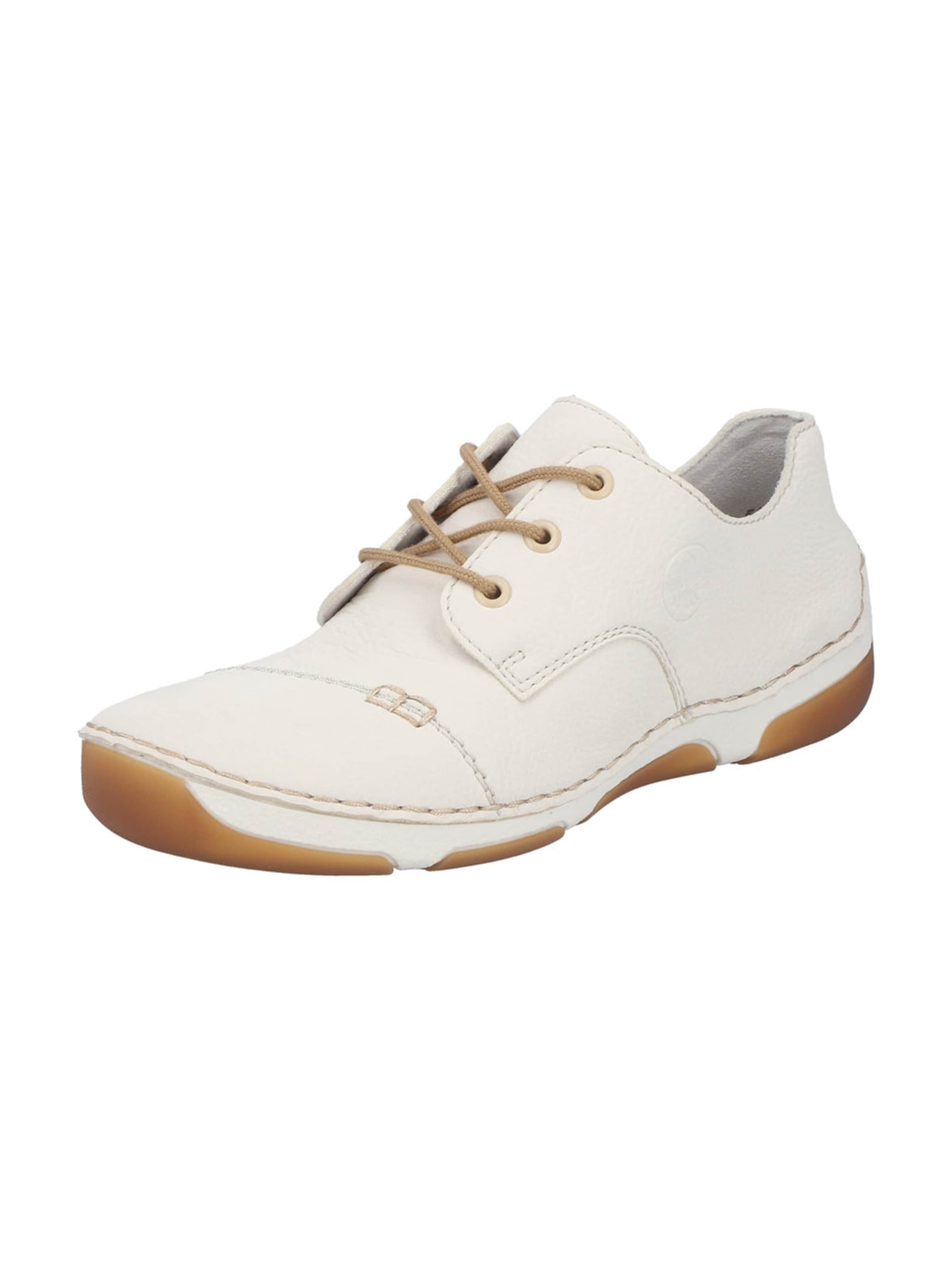 Rieker Sportlik nöörking, värv valge: eest vaates