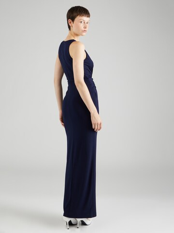 Skirt & Stiletto Evening dress in Blue