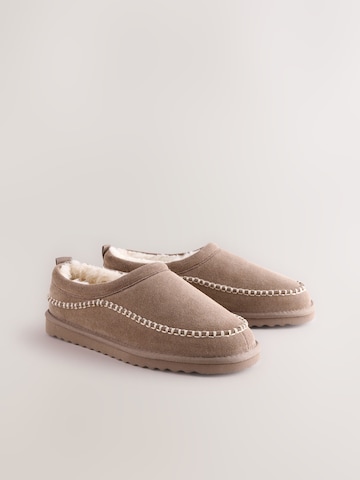 Pantoufle Next en marron