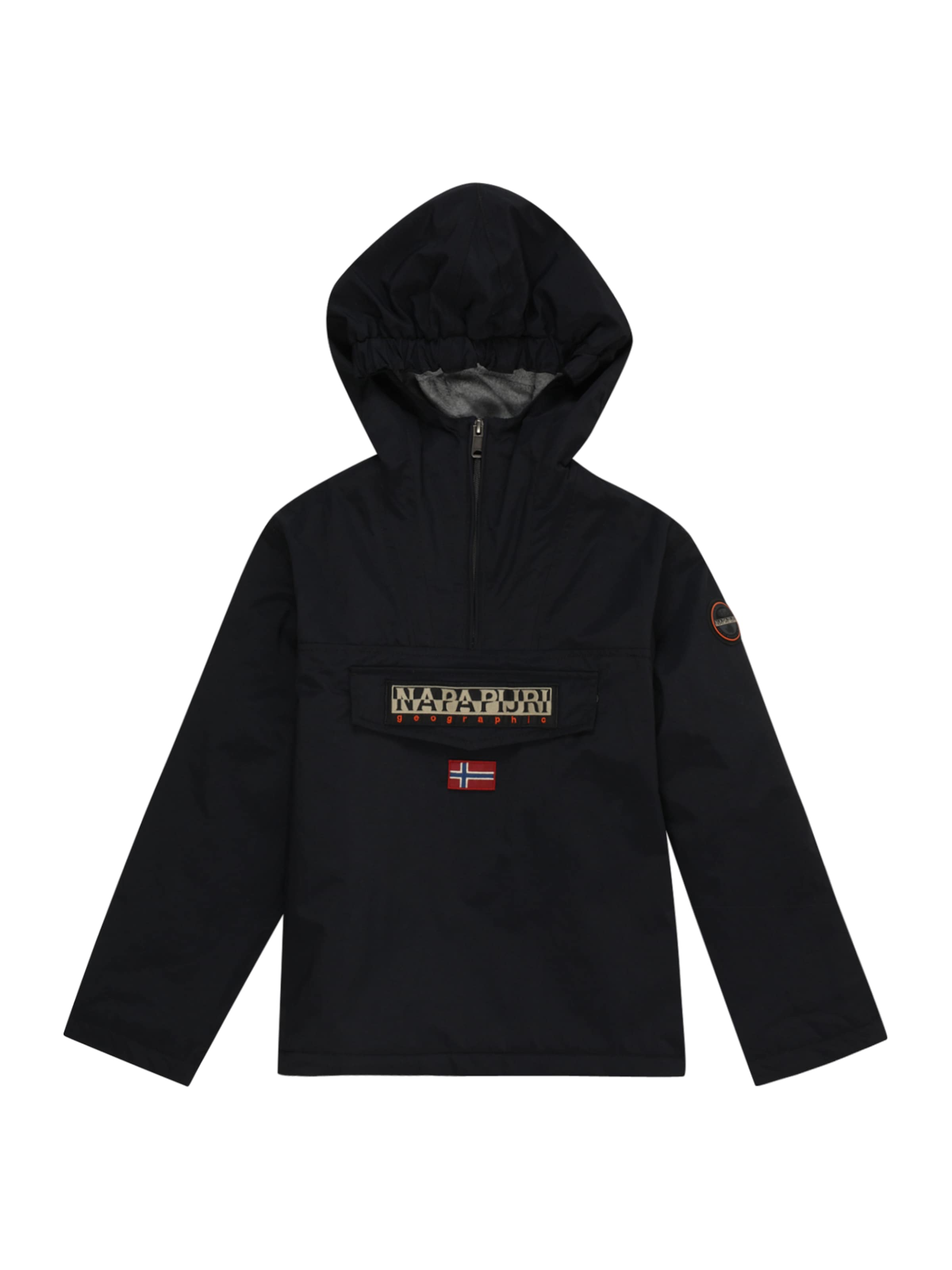 NAPAPIJRI Функциональная куртка &#x27;RAINFOREST&#x27; в Черный: спереди