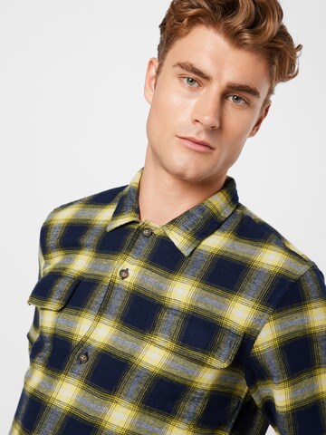 Dockers - Ajuste regular Camisa 'CAMP' en azul