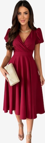 Yesfashion Abendkleid in Rot: Vorderseite
