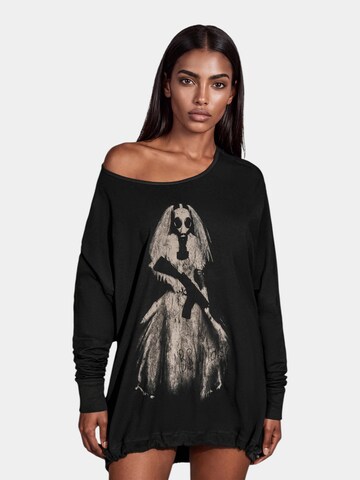 Maglietta 'Bride T-shirt NO - T27886' di Made By Society in nero