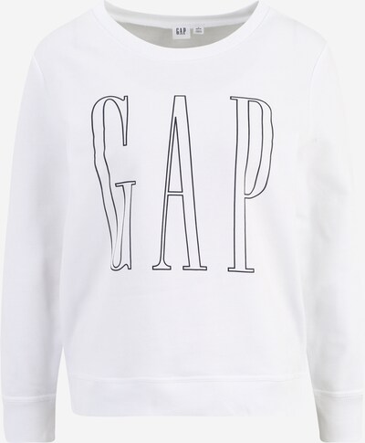 Gap Petite Sweatshirt in schwarz / weiß, Produktansicht