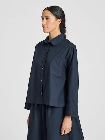 Gai+Lisva Blouse 'Flora' in Blue: front