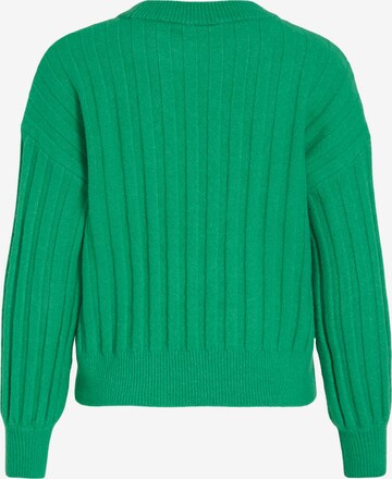 VILA Sweater 'Tycia' in Green