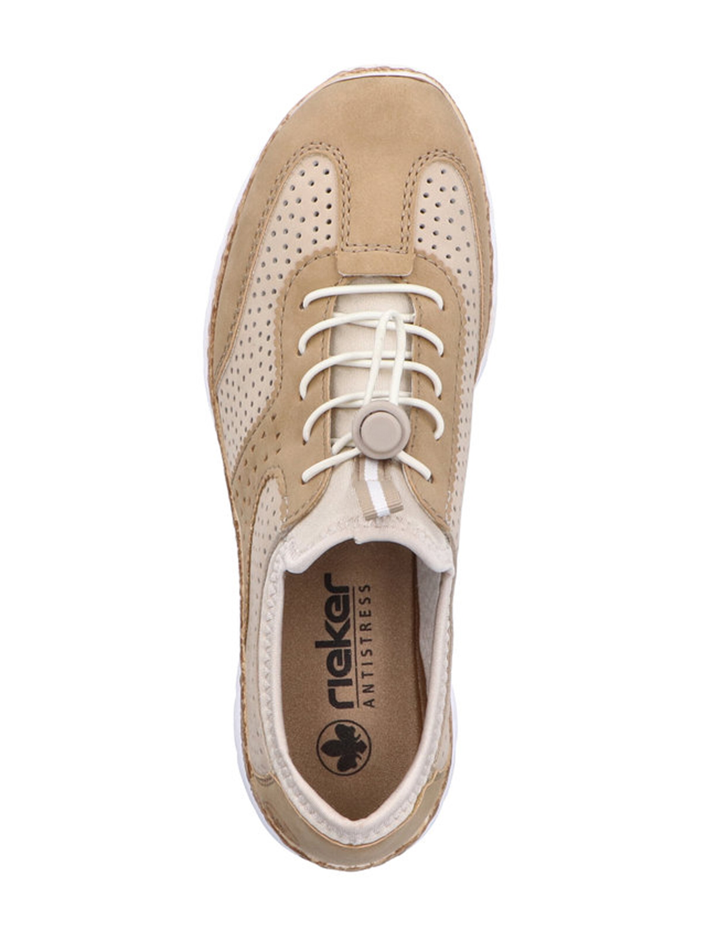 Baskets basses Rieker en beige