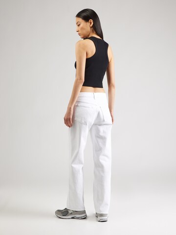 Abercrombie & Fitch Loosefit Jeans in Weiß