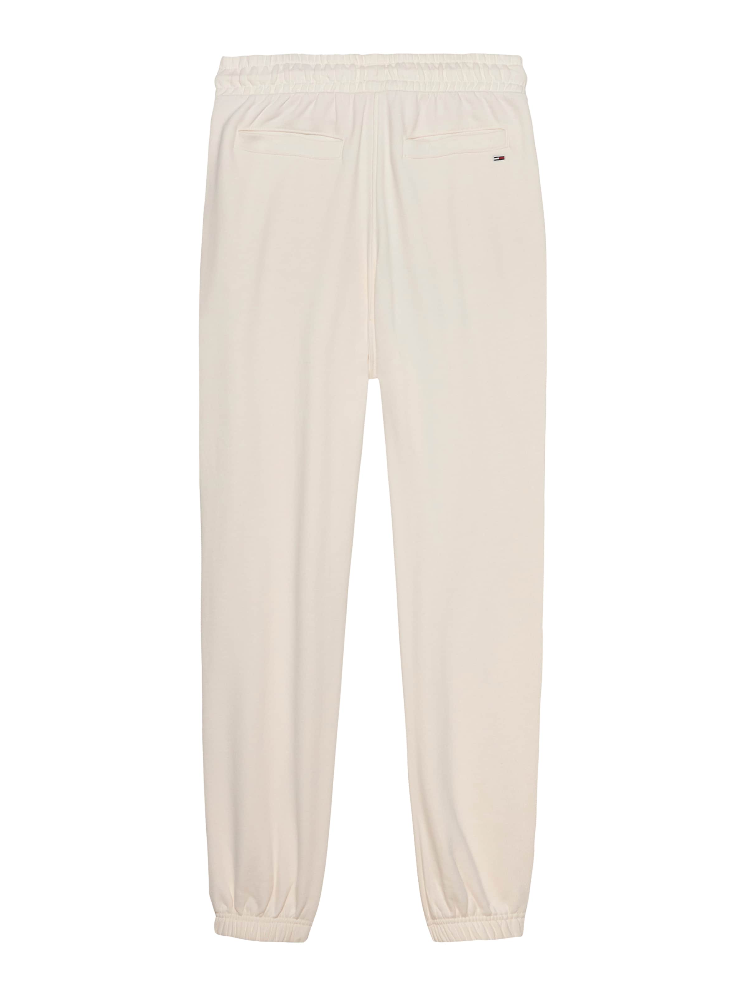 Tommy Jeans Tapered Byxa i vit