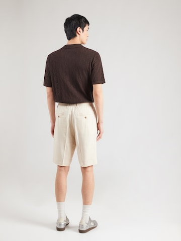 Regular Pantalon à plis 'Billie' NN07 en blanc