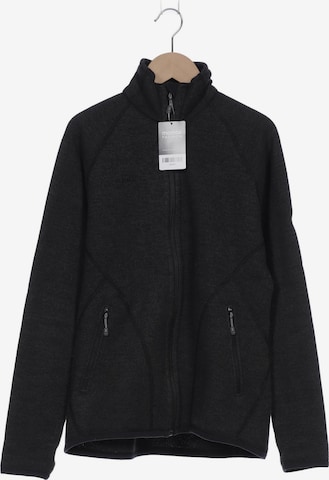 MAMMUT Sweatshirt & Zip-Up Hoodie in S in Grey: front