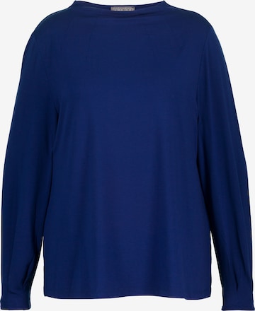 Ulla Popken Shirt in Blauw: voorkant