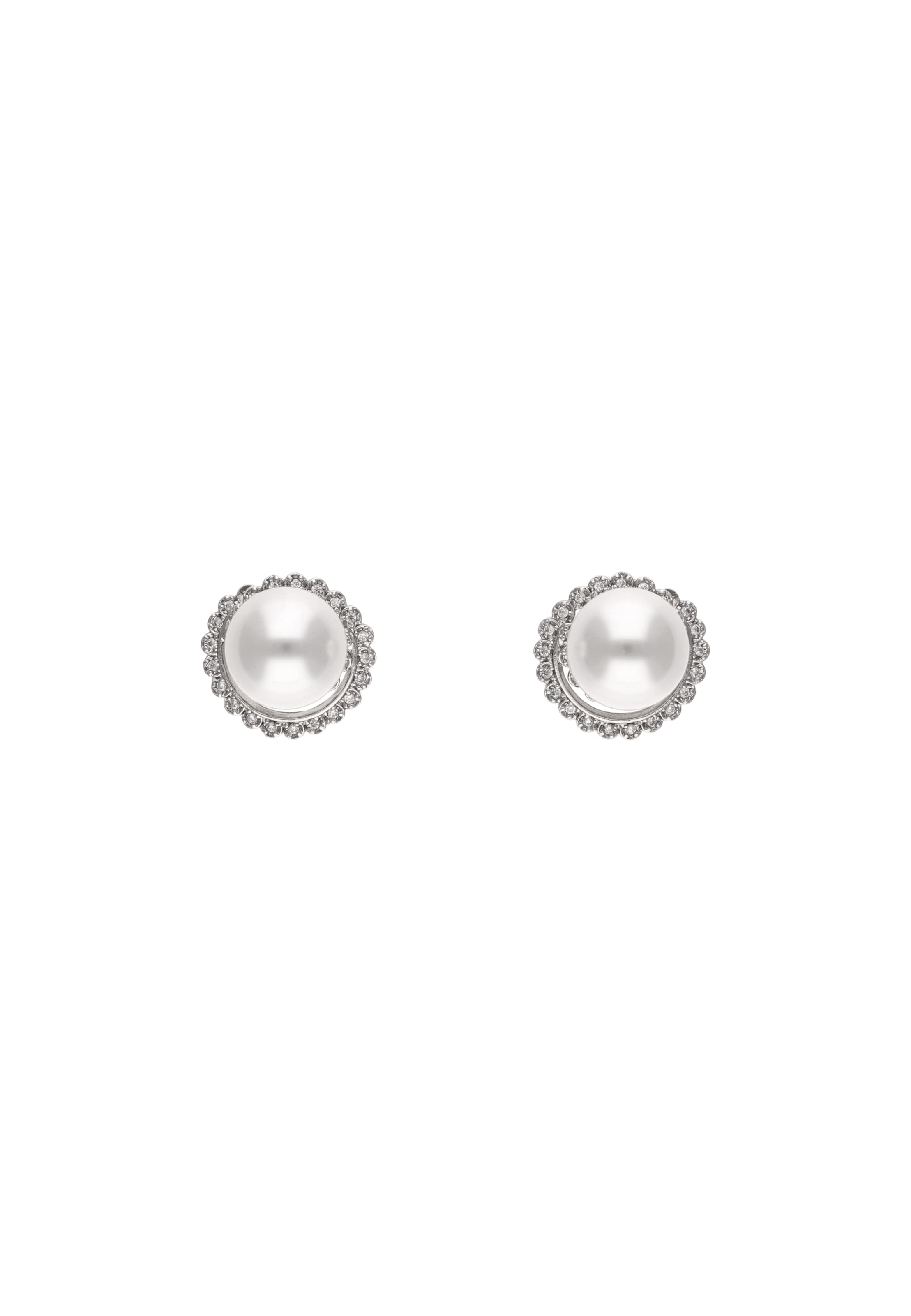 Boucles d'oreilles NAEMI en argent : devant