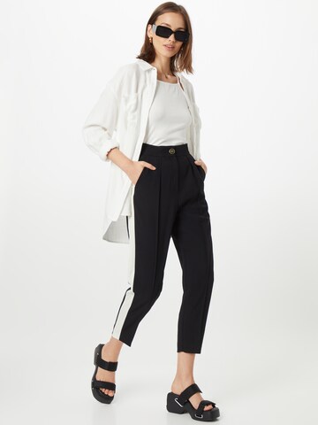 Regular Pantalon River Island en noir