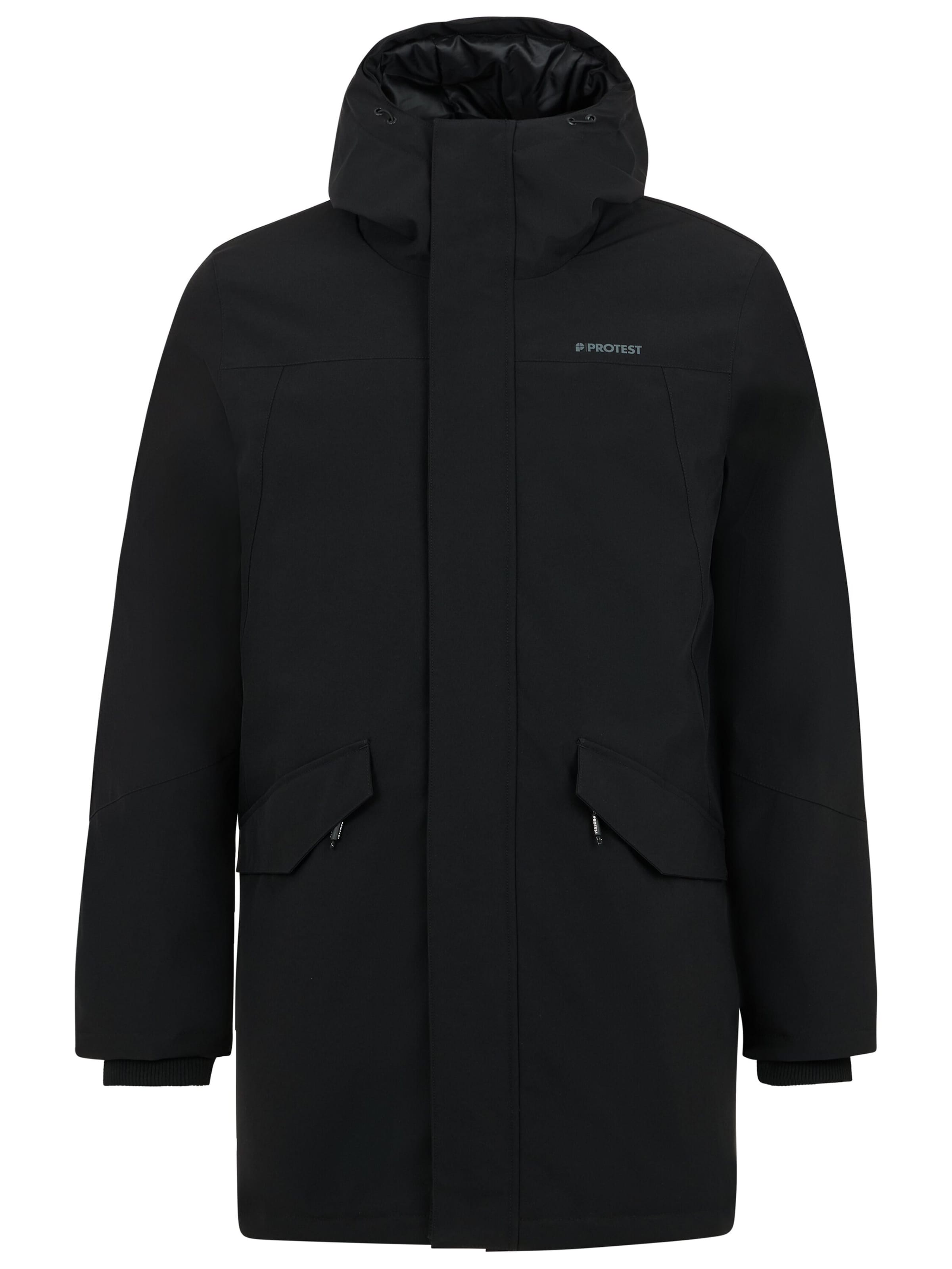 PROTEST Winterjacke 'PRTLODO'‌‌‌‌‌‌‌‌ in Schwarz: Vorderseite