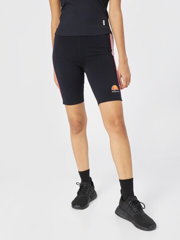 ELLESSE - Skinny Calças de desporto 'Rene' em preto: frente