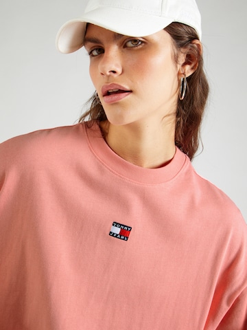 Abito extra large di Tommy Jeans in rosa