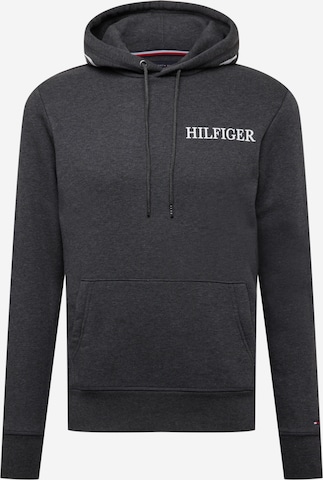 Sweat-shirt TOMMY HILFIGER en gris : devant