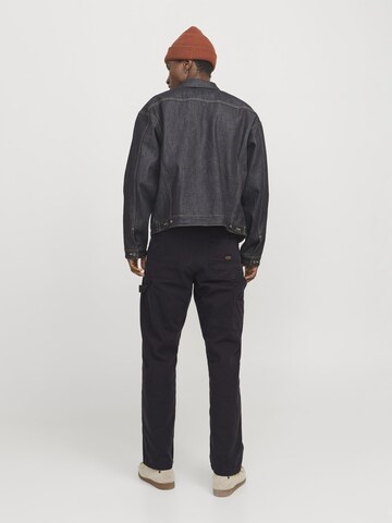JACK & JONES Свободный крой Брюки-карго 'JPSTEddie JJCarpenter' в Черный
