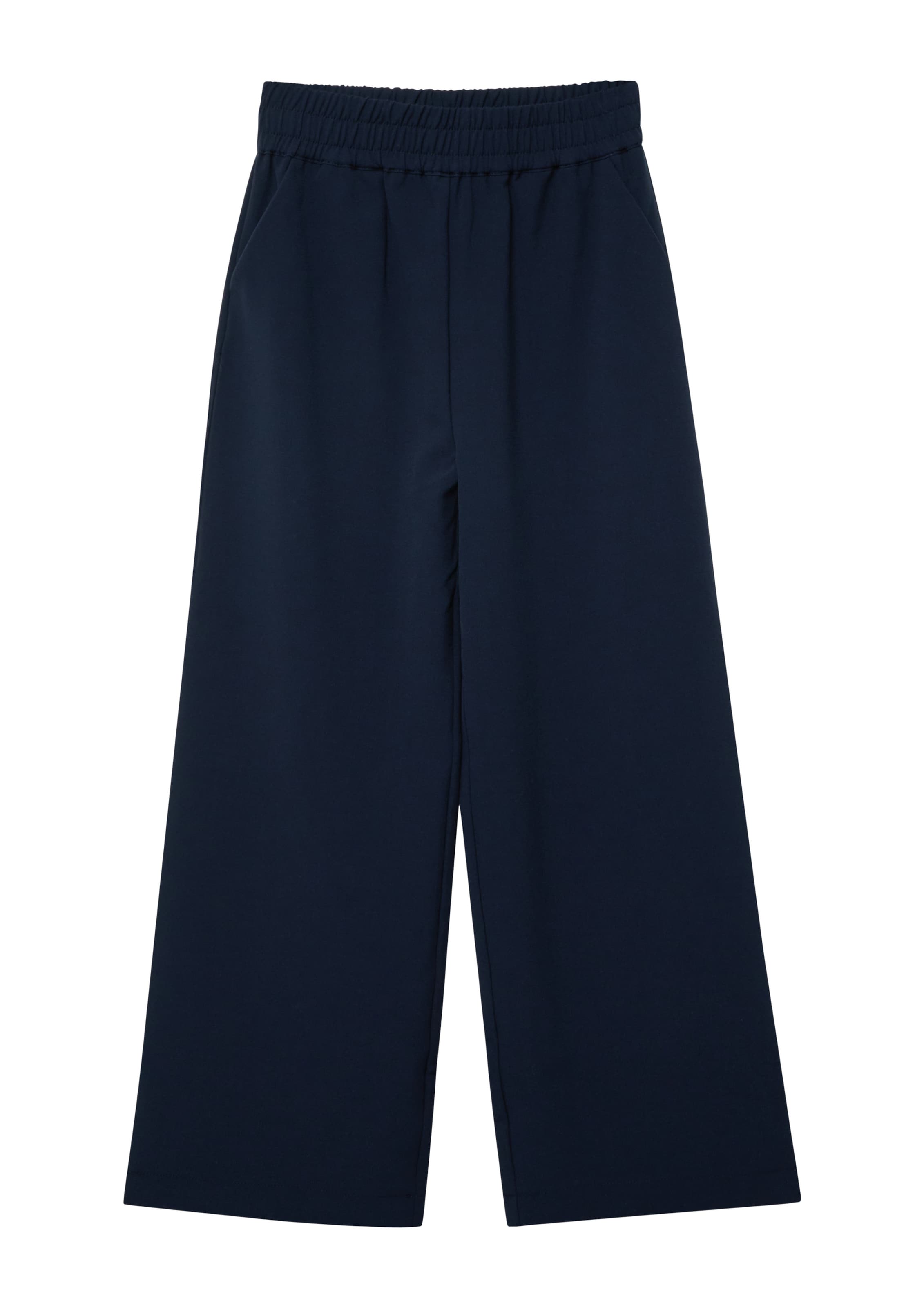 Wide Leg Pantalon s.Oliver en bleu : devant