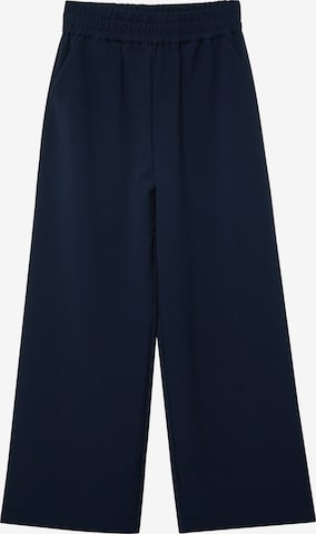 s.Oliver Wide Leg Housut värissä sininen: etupuoli