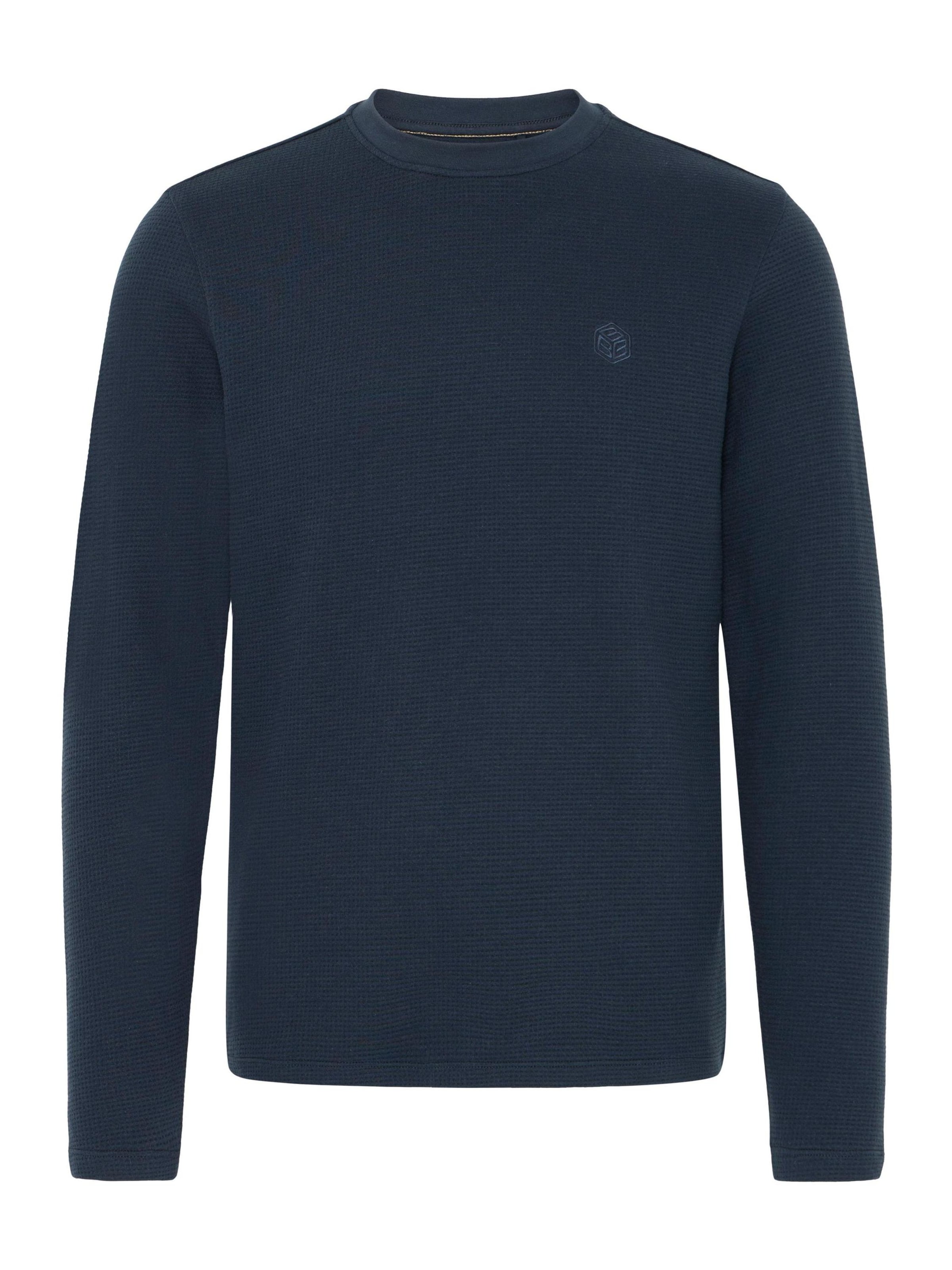 Felpa ' BHMForta ' di BLEND in blu: frontale