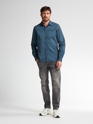 Petrol Industries Regular fit Overhemd in Blauw