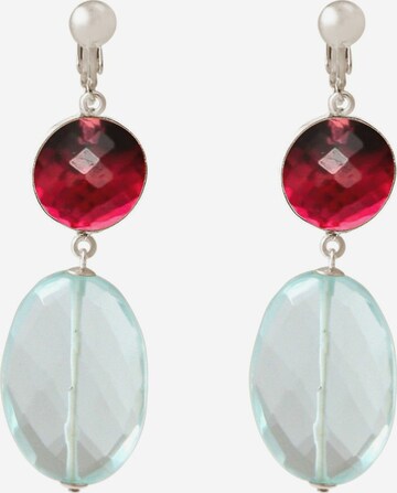 Boucles d'oreilles Gemshine en argent : devant