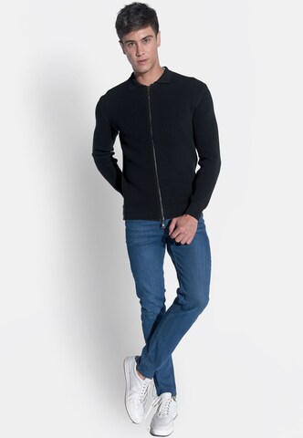 Steffen Klein Strickjacke in Schwarz