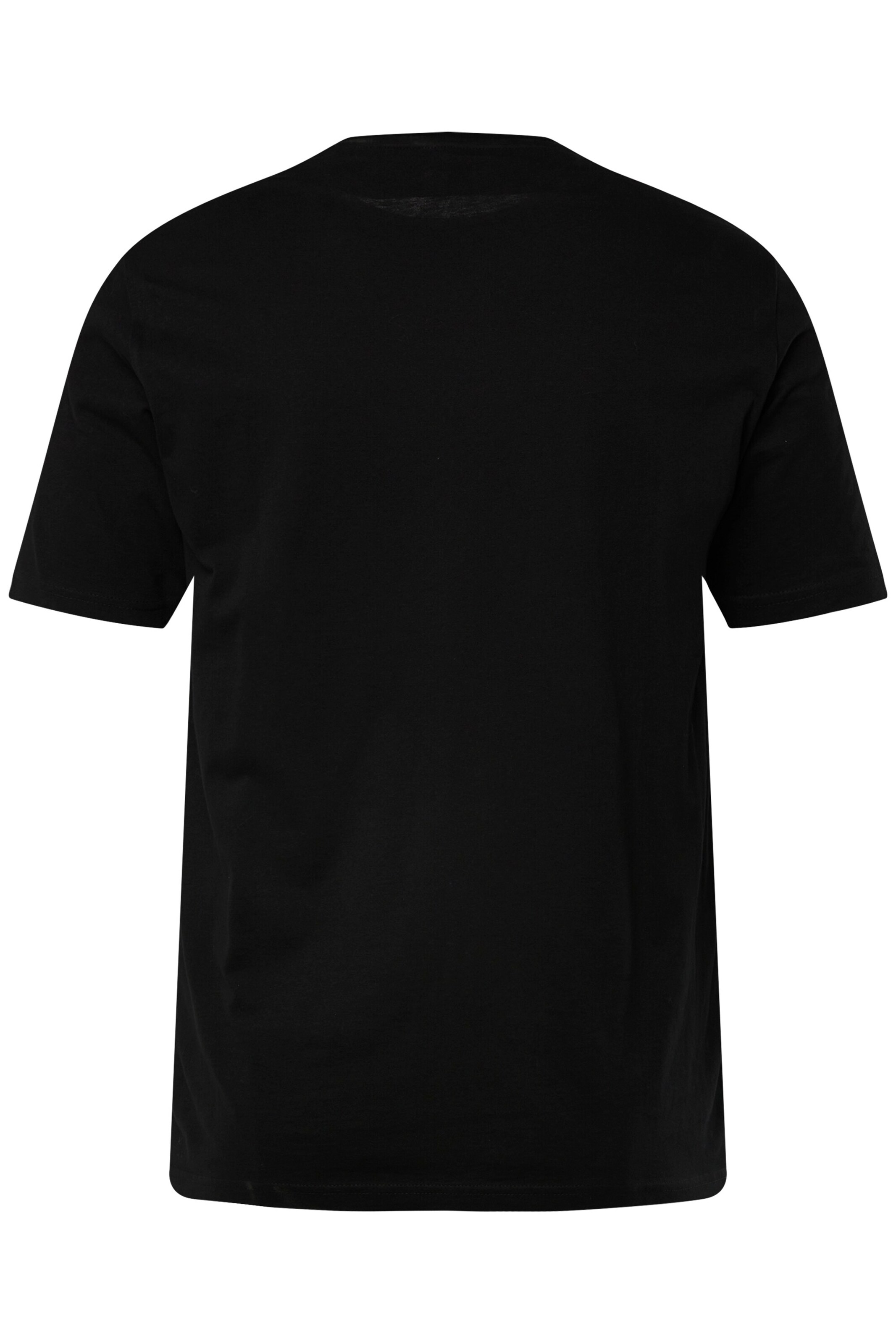 Men Plus T-Shirt in Schwarz