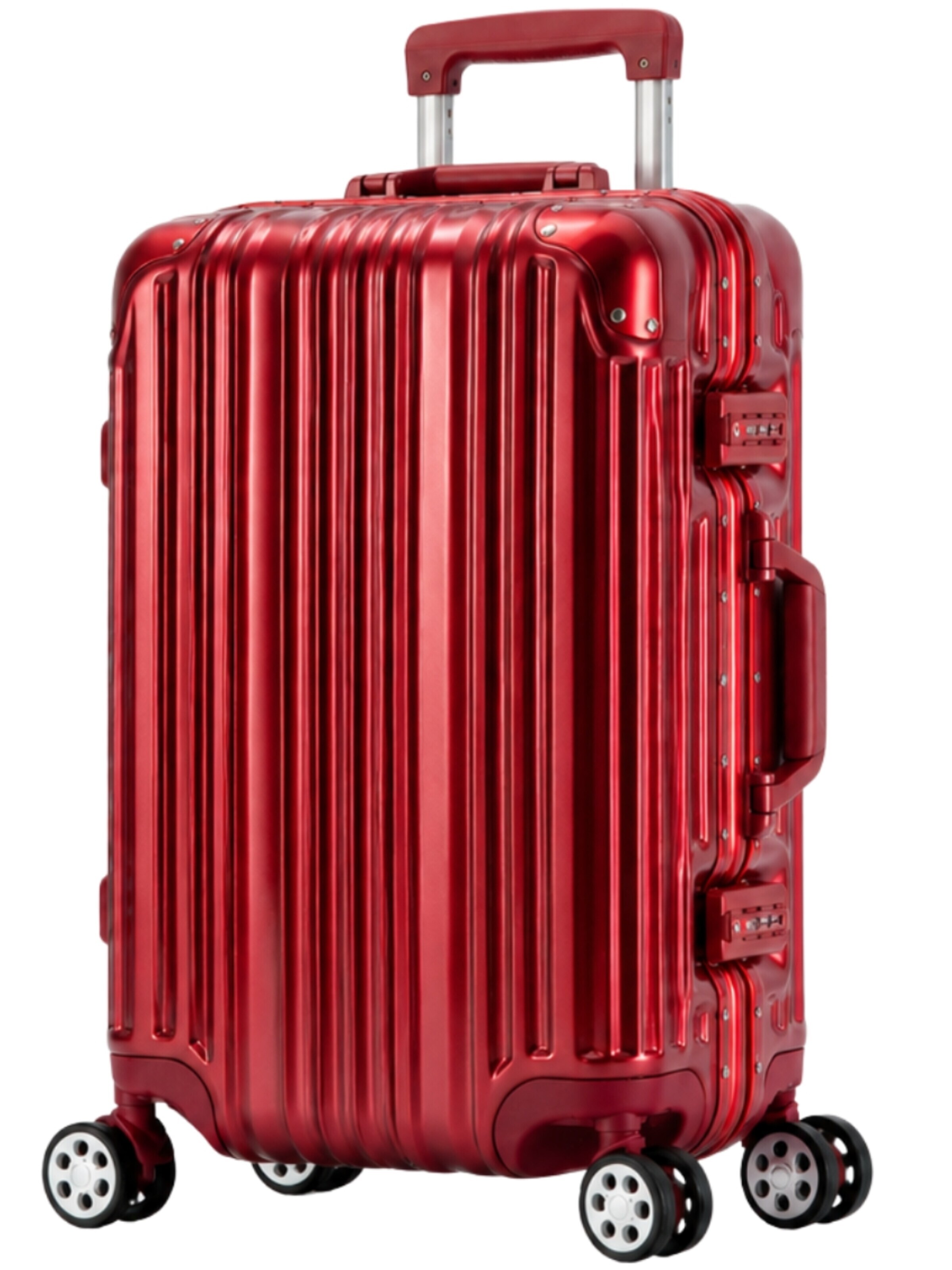 Travelhouse Suitcase 'London' in Red: front