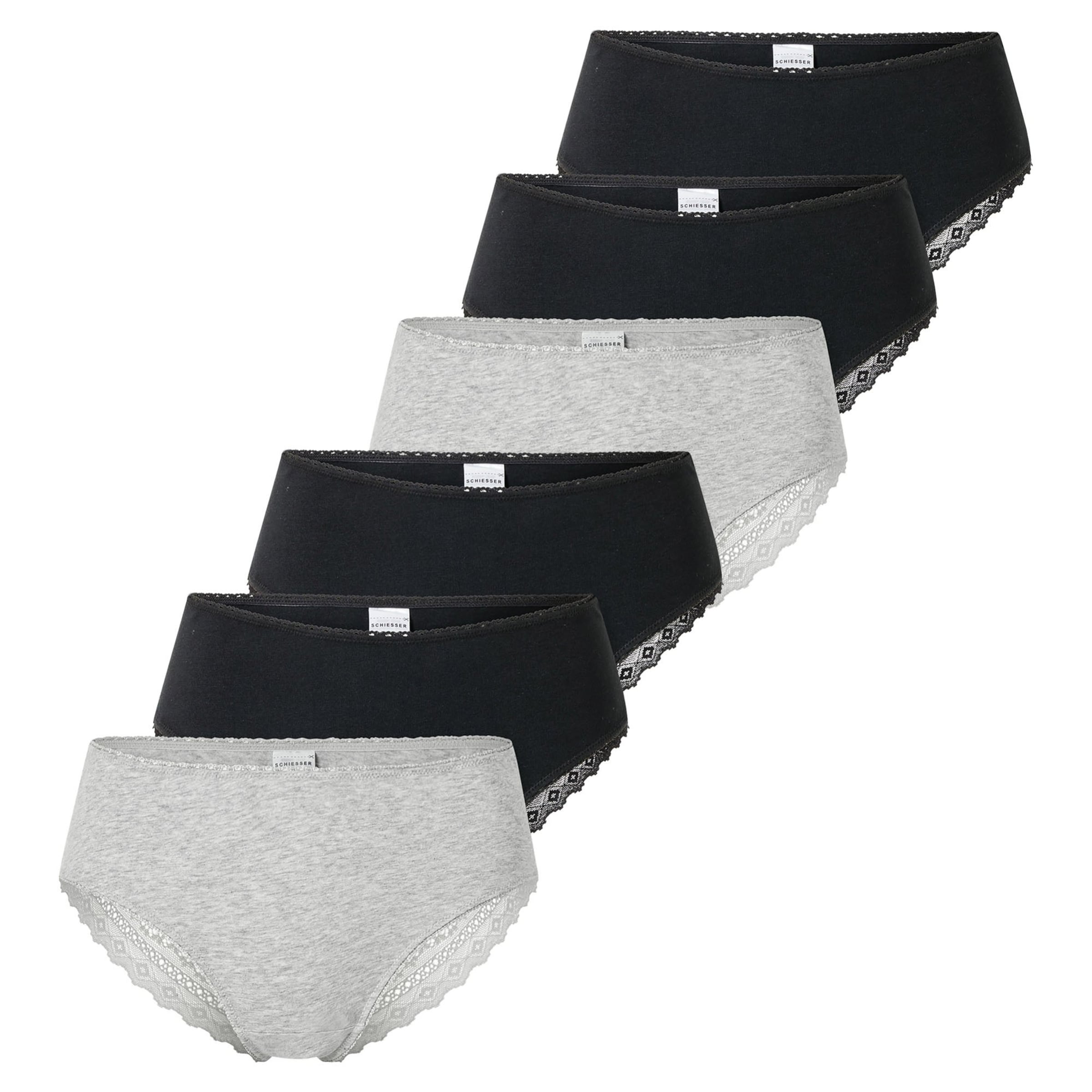 Slip SCHIESSER en gris : devant