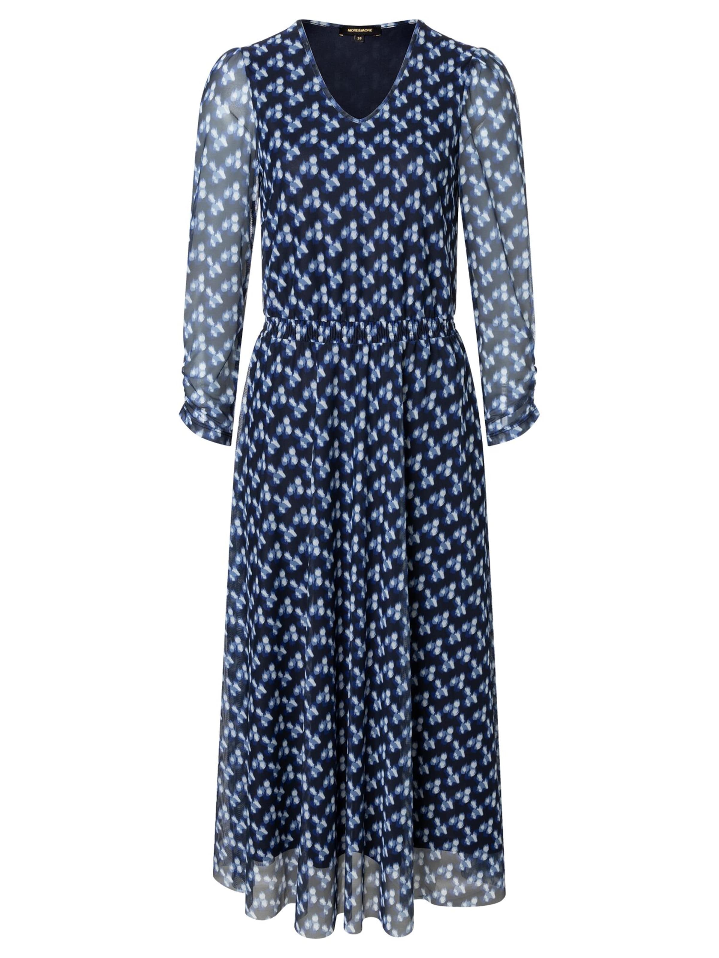 MORE & MORE Dress in Blue: front