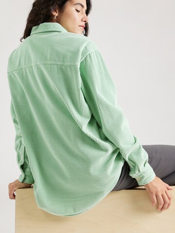 AMERICAN VINTAGE Bluza 'PADOW' | zelena barva