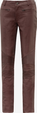 RICANO - Pantalón 'Donna' en marrón: frente